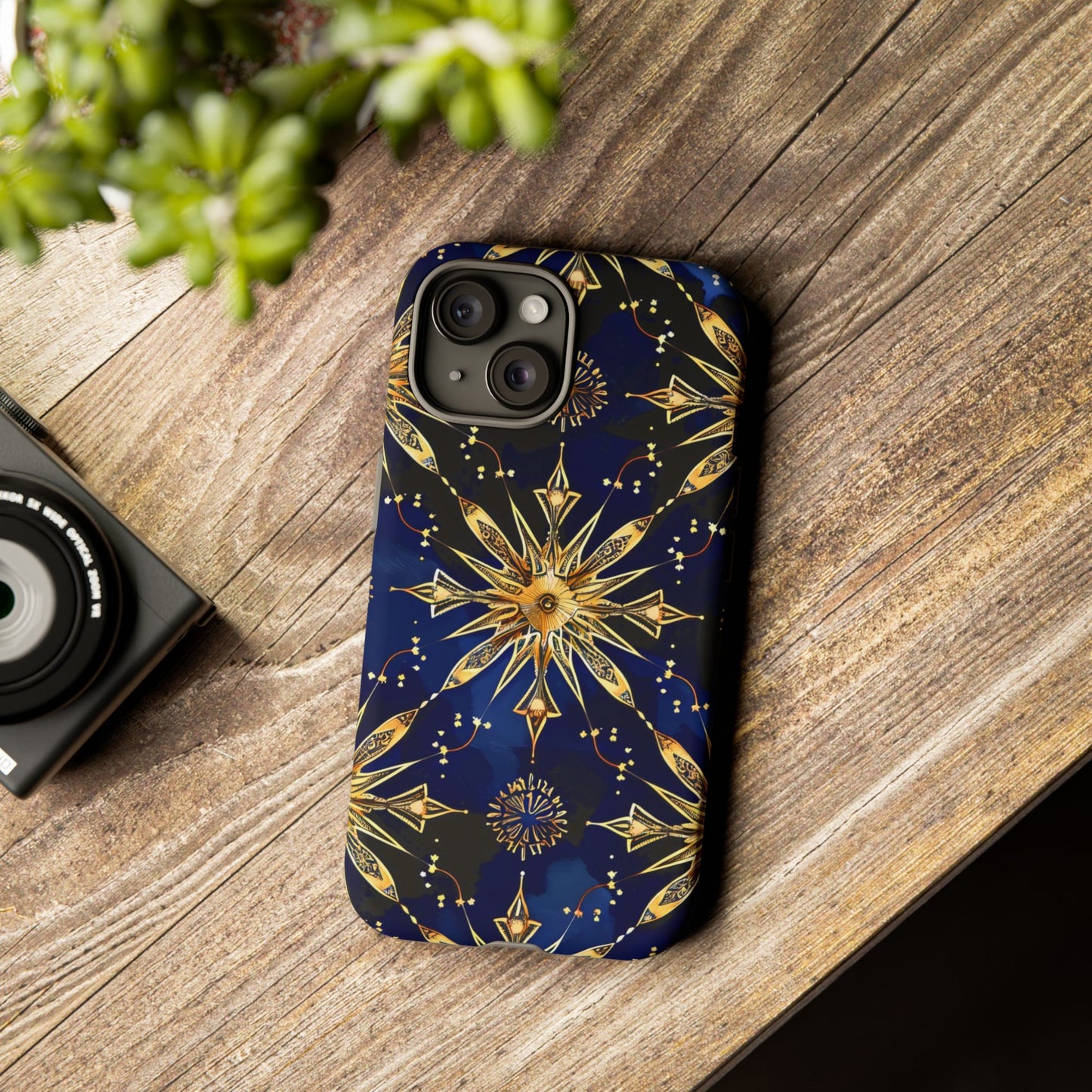 Tough Cases Phone Case with Celestial Design, Stylish Phone Cover, Unique Gift for Space Lovers, Durable Protection, Cosmic Art