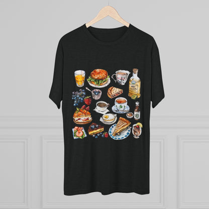 Vintage England Cozy Unisex Tri-Blend Crew Tee