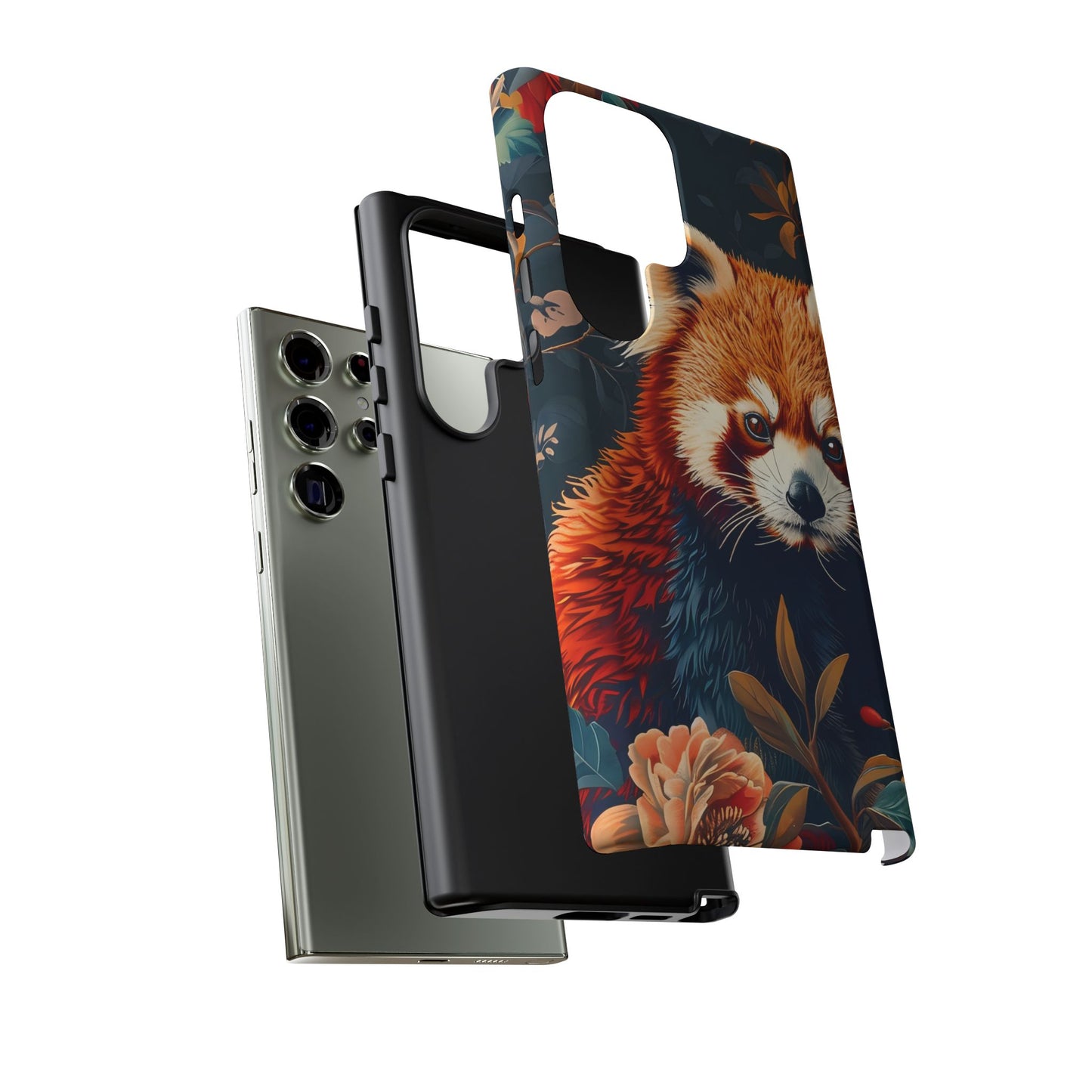 Cute Red Panda Phone Case, Wildlife Lover Gift, Tough Cases for iPhone, Nature-Themed Phone Cover, Animal Art Shell, Cute Tech Accessories