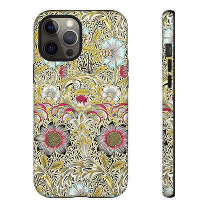 Floral Phone Case - Tough Cases, Floral Design, Stylish, Protective, Unique Gift for Her, Phone Accessories