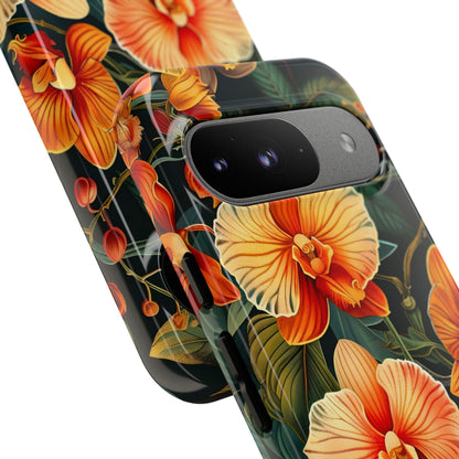Floral Phone Case - Tough Cases, Protective Cover, Gift for Her, Smartphone Accessory, Floral Design, Nature-Inspired