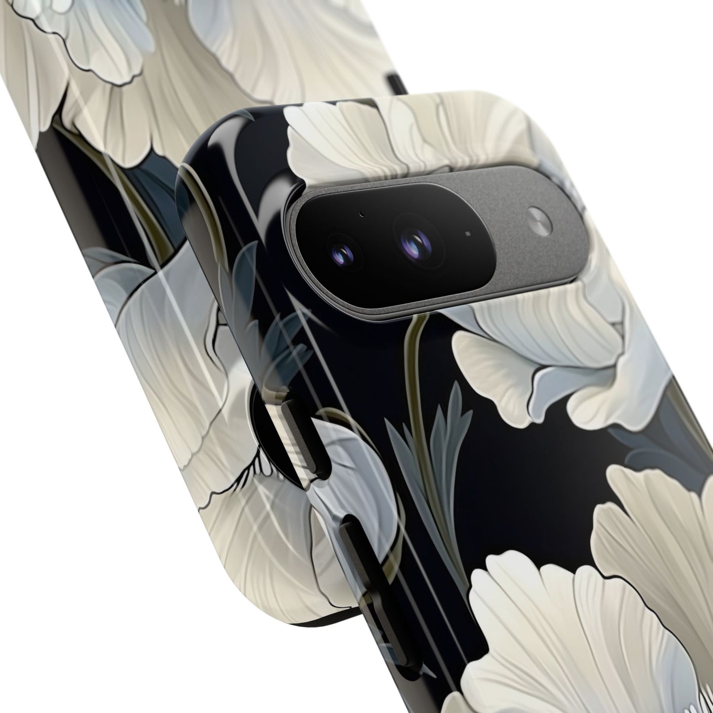 Floral Phone Case, Tough Cases for Women, Stylish Phone Cover, Floral Design Phone Protector, Nature Inspired Tech Accessories