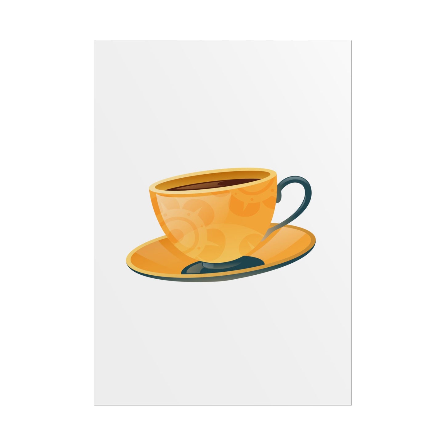 Coffee Lovers Rolled Posters, Cute Coffee Art, Kitchen Decor, Coffee Shop Print, Gift for Coffee Enthusiasts