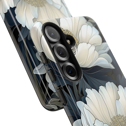 Elegant Floral Phone Case, Floral iPhone Cover, Flower Art Phone Case, Eco-Friendly Mobile Protection, Tough & Stylish Phone Case