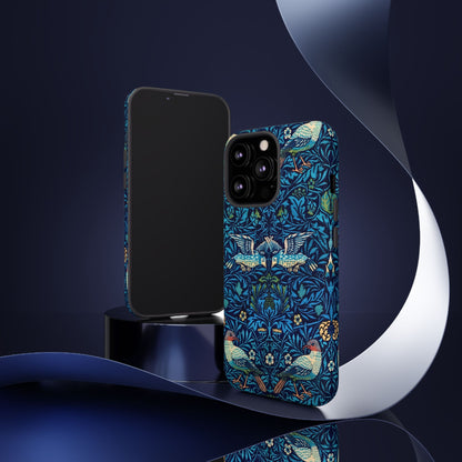 Elegant Bird Pattern Phone Case | Nature Lover Gift, Stylish Mobile Cover, Floral Design, Eco-Friendly, Unique Cell Phone Protector