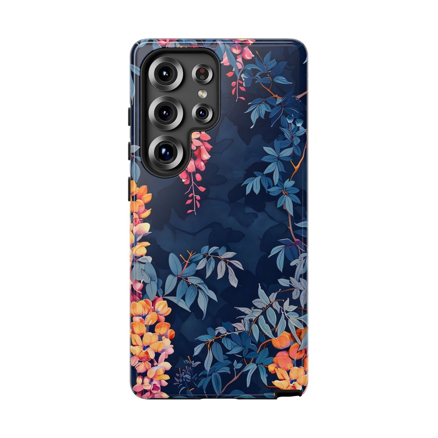 Floral iPhone Case, Tough Phone Cover, Gift for Her, Nature Lover Accessory, Spring Decor, Unique Floral Design