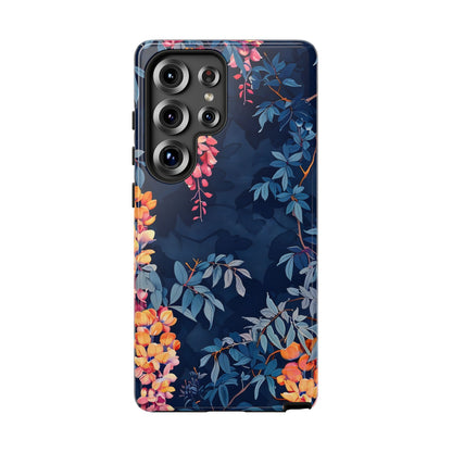 Floral iPhone Case, Tough Phone Cover, Gift for Her, Nature Lover Accessory, Spring Decor, Unique Floral Design