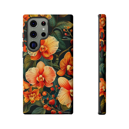 Floral Phone Case - Tough Cases, Protective Cover, Gift for Her, Smartphone Accessory, Floral Design, Nature-Inspired