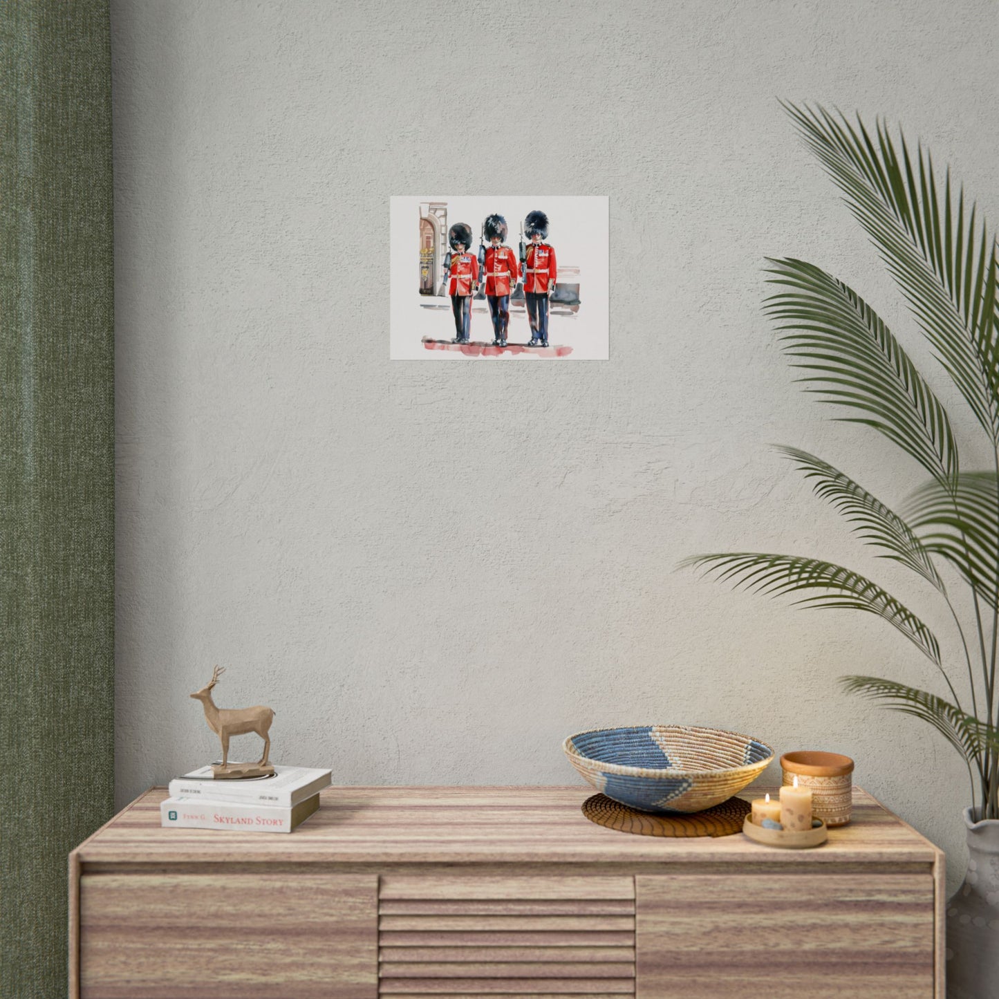 London Guard Roll-Up Posters, British Soldier Art Prints, Home Decor, Travel Gifts, Wall Art for Various Occasions