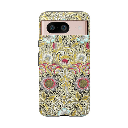 Floral Phone Case - Tough Cases, Floral Design, Stylish, Protective, Unique Gift for Her, Phone Accessories