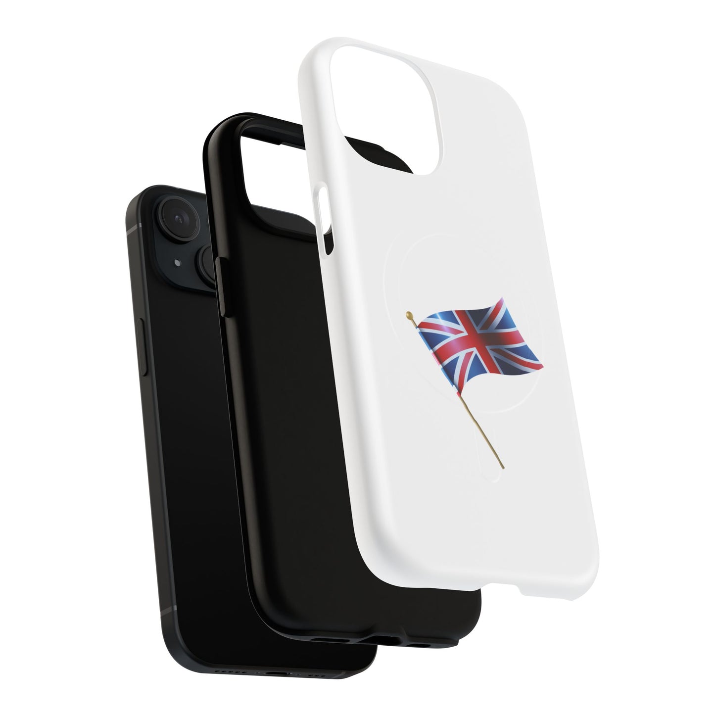 Union Jack Tough Magnetic Phone Case, Stylish Phone Cover, Unique Gift, Durable Phone Protector, British Flag Case, Travel Accessory