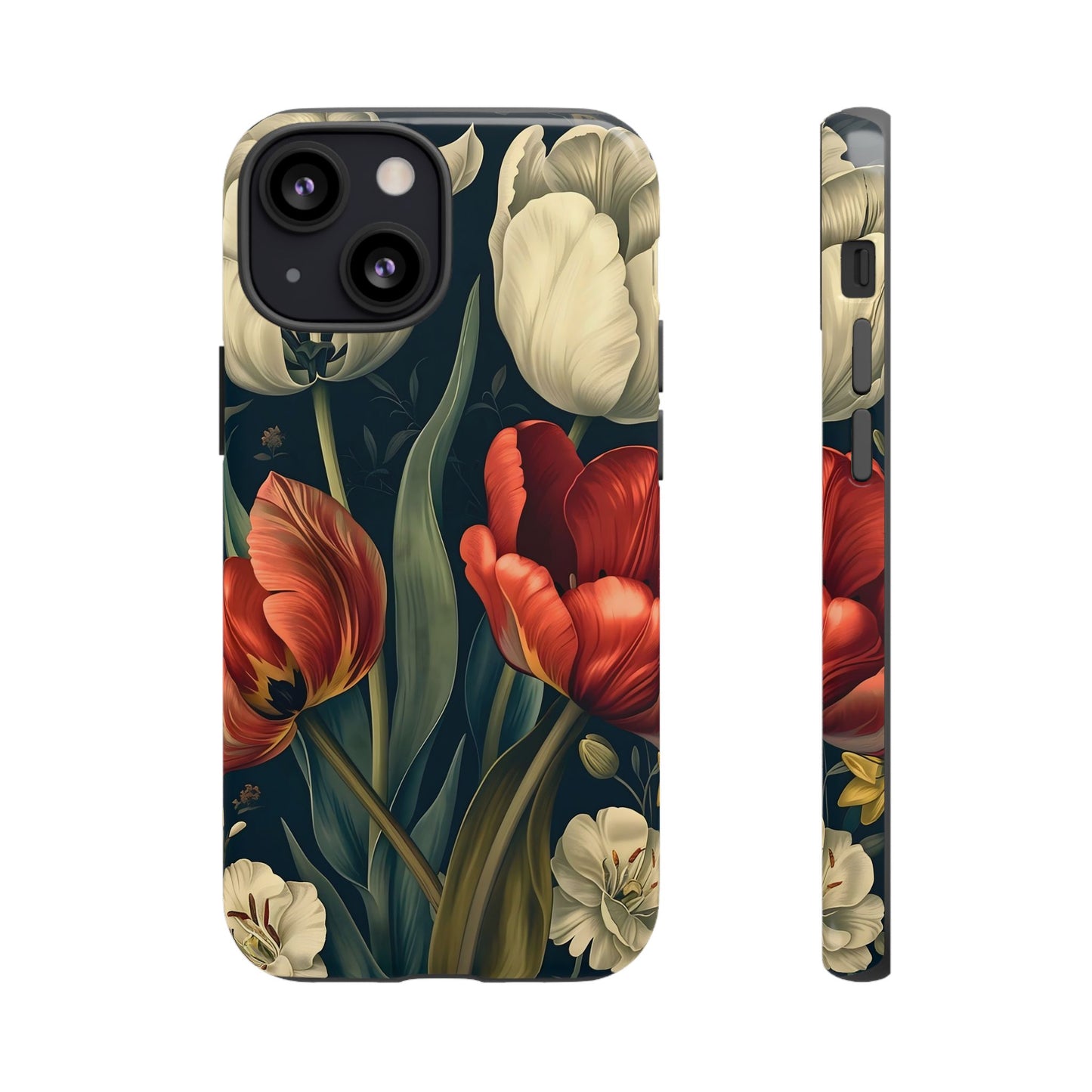 White Flower Tough Cases