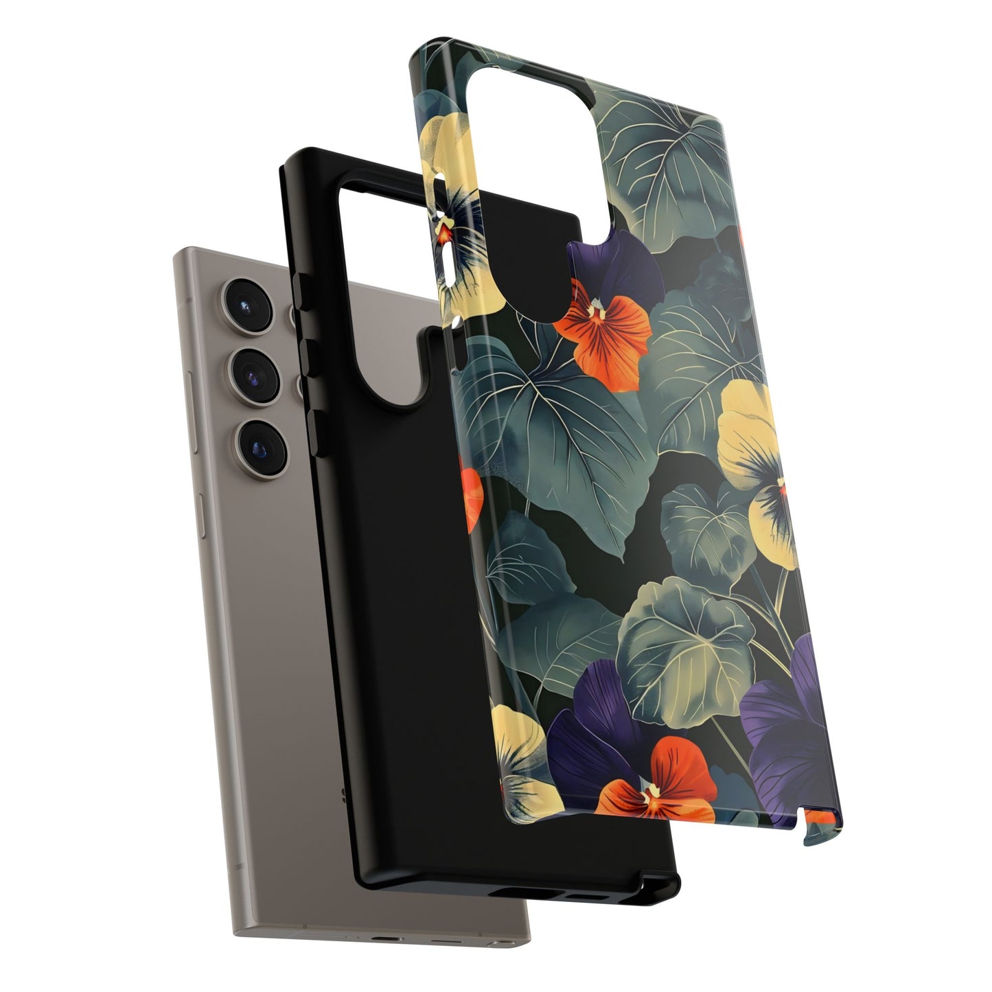 Tough Cases Floral iPhone Case, Tough Phone Cover, Stylish Floral Design, Gift for Her, Summer Vibe, Durable Protective Case