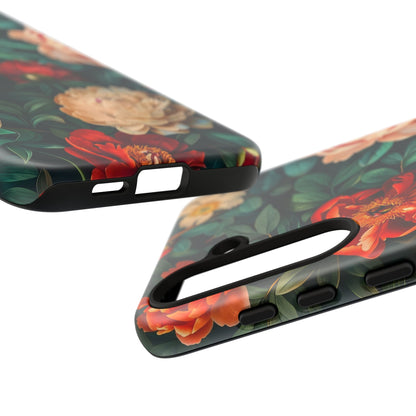 Floral Phone Case - Tough Cases, Vibrant Protection, Gift for Her, Cute Floral Design, Trendy Accessory, Perfect for Spring