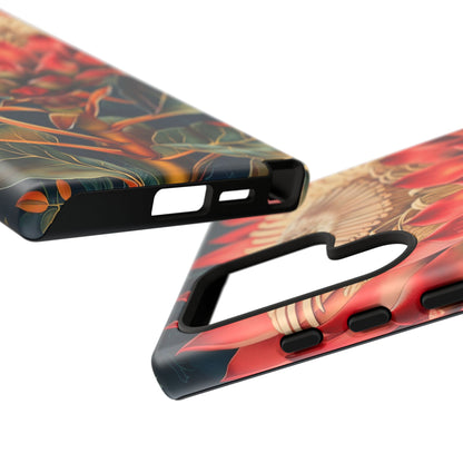 Tough Cases: Vibrant Floral Phone Case, Tough Phone Covers, Floral Art Cases, Nature Design Accessories, Gift for Nature Lovers