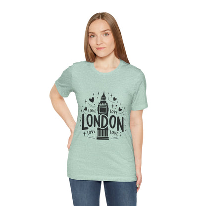 Unisex Jersey Short Sleeve Tee - Pretty London