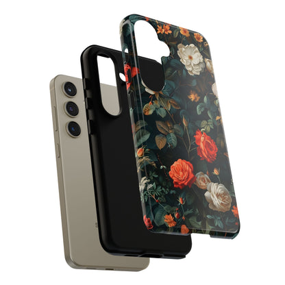 Floral Phone Case | Tough Cases with Elegant Design | Gift for Her, Mother's Day, Birthdays, Personalized, Trendy Tech Accessories