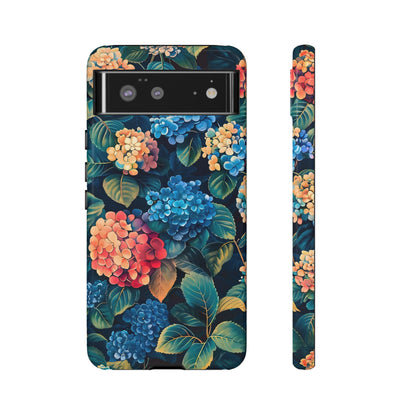Floral Phone Case, Stylish Tough Case for Gardener Gift, Flower Lover Accessory, Pretty Floral Design, Protective Case