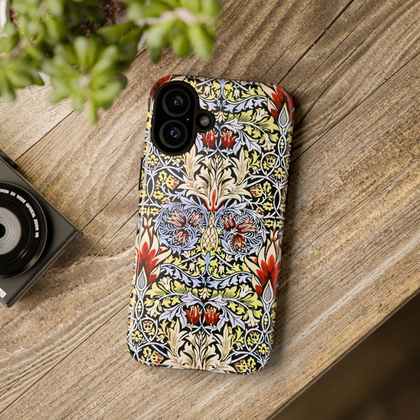 Stylish Phone Case - Floral Design, Tough Cases, Gift for Her, Phone Accessories, Trendy Tech, Unique Cell Phone Cover