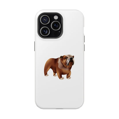 Dog Lover Magnetic Tough Cases, Bulldog Phone Case, Pet Owner Gifts, Stylish Phone Accessories, Customizable Cases for Pet Lovers