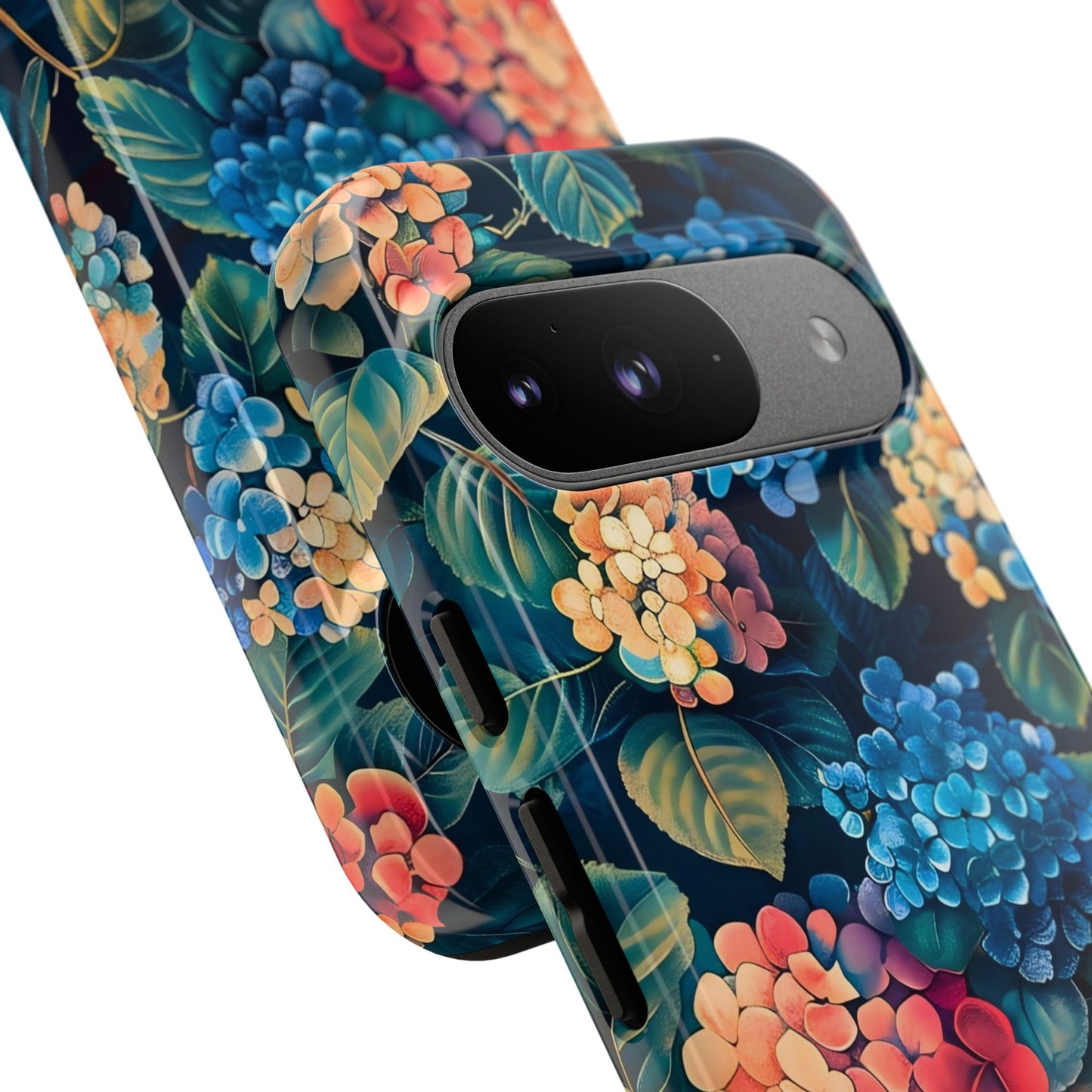 Floral Phone Case, Stylish Tough Case for Gardener Gift, Flower Lover Accessory, Pretty Floral Design, Protective Case