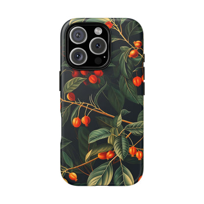 Tough Cases, Floral Phone Case, Nature-Inspired Tech, Unique Gift, Phone Accessory, Botanical Design, Fall Vibes