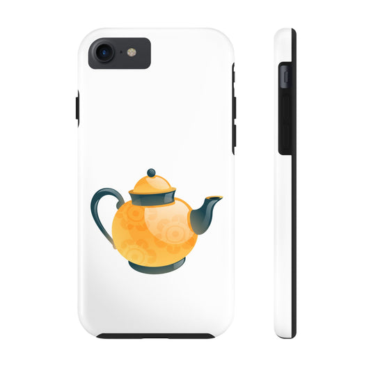 Colorful Teapot Phone Case, Quirky Cell Phone Cover, Unique Gift for Tea Lovers, Stylish Protection, Fun Phone Accessories