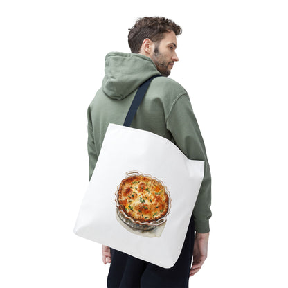 Quirky Pizza Tote Bag, Funny Grocery Bag, Foodie Gift, Kitchen Lover Accessory, Mother's Day, Summer Picnic Essentials