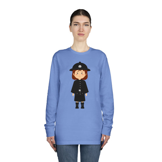 Long Sleeve Crewneck Tee - British Soldier - Honorable Classic Military Elegance