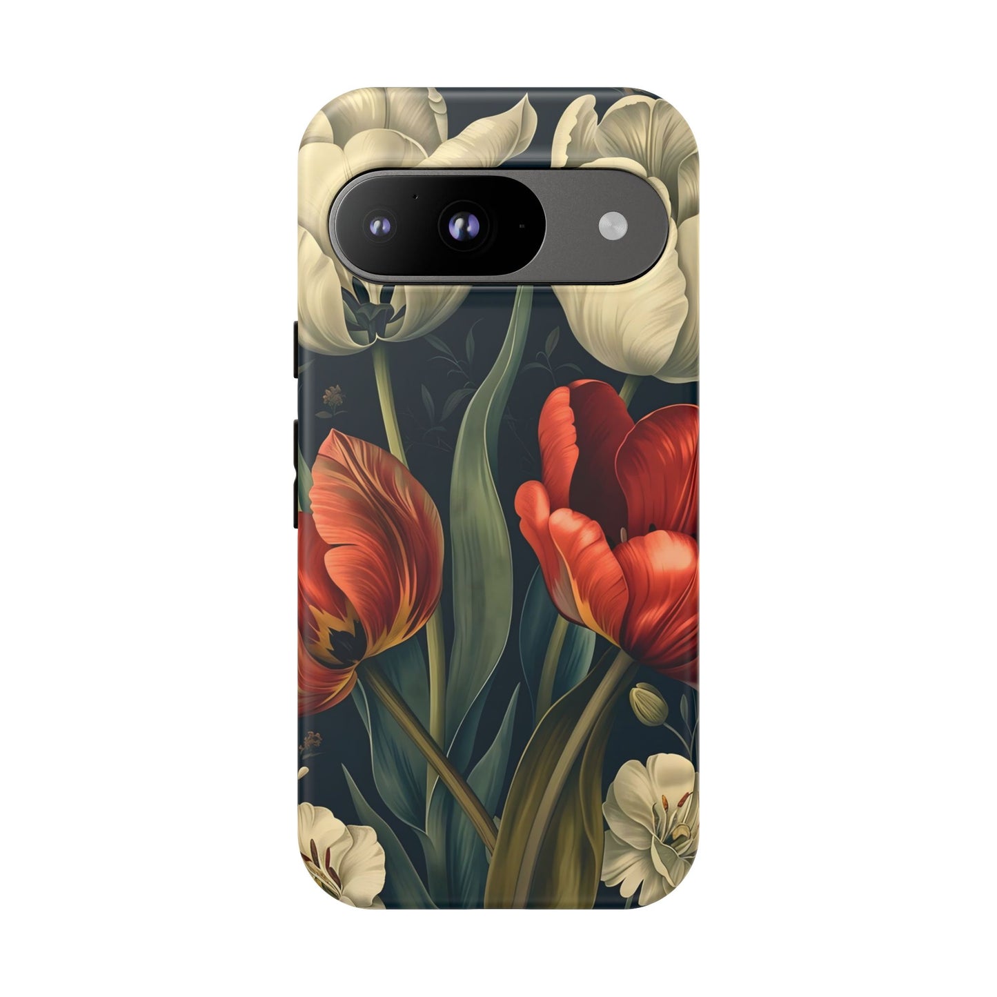 White Flower Tough Cases