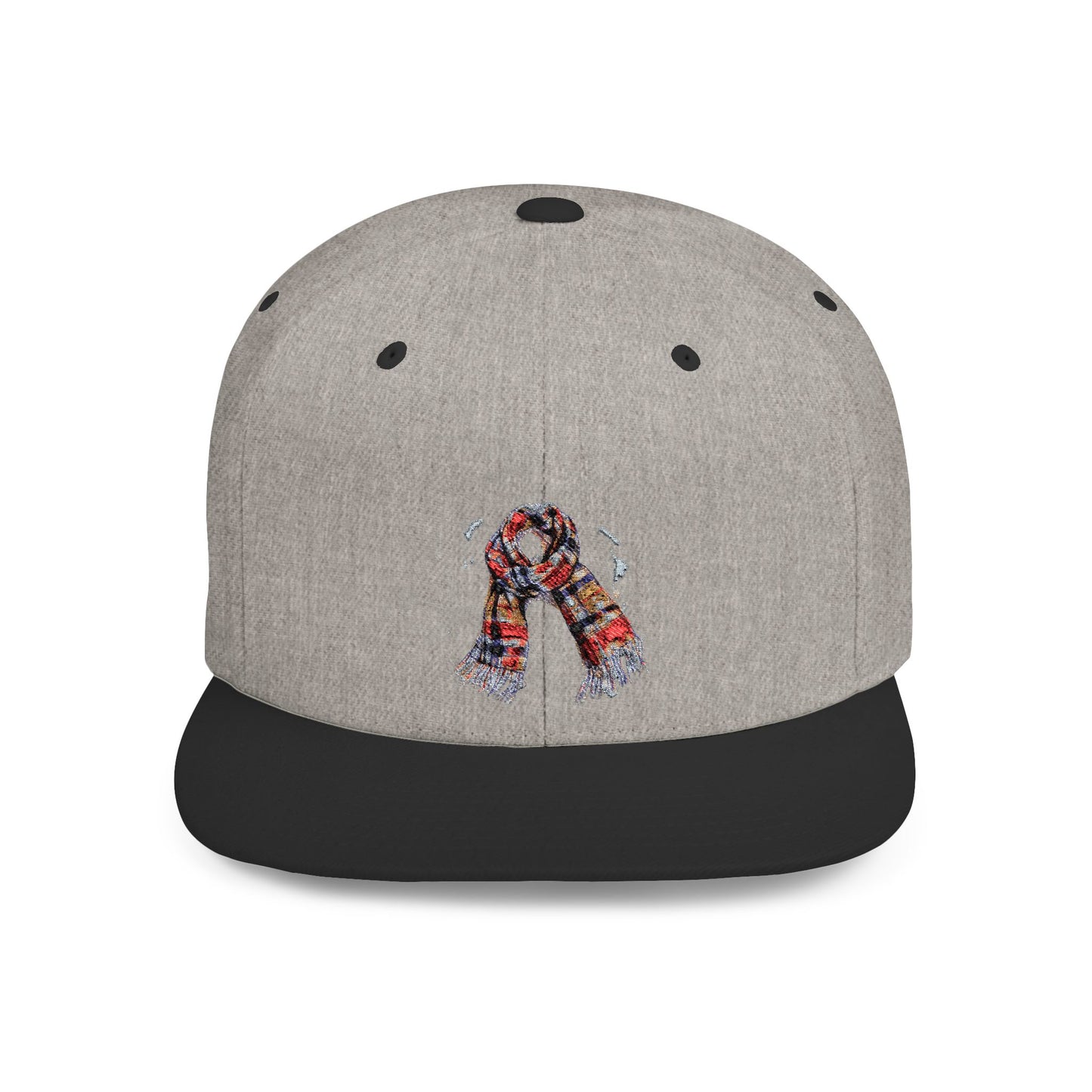 London Black Cab Illustration Flat Bill Snapback