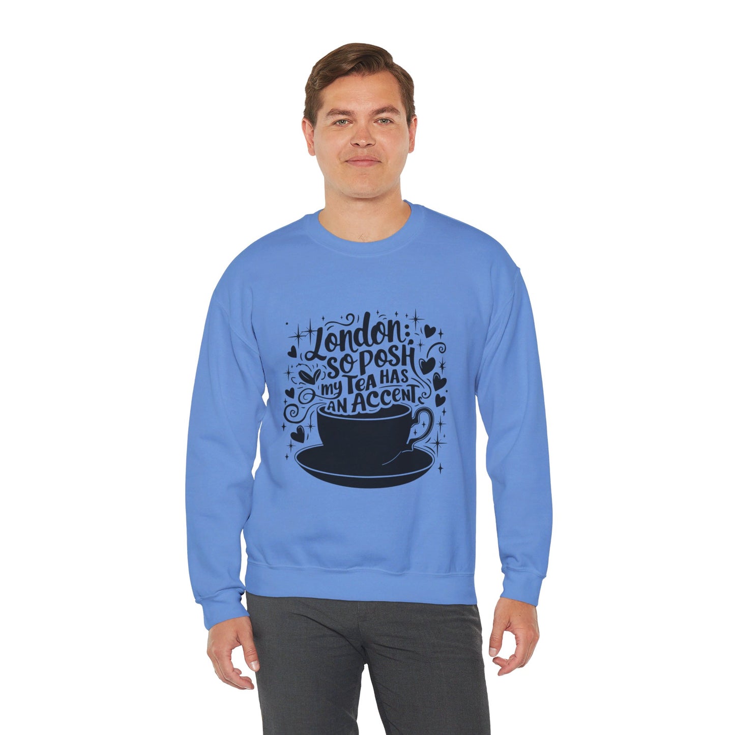 Unisex Heavy Blend™ Crewneck Sweatshirt Classy - London's Nostalgic Tea