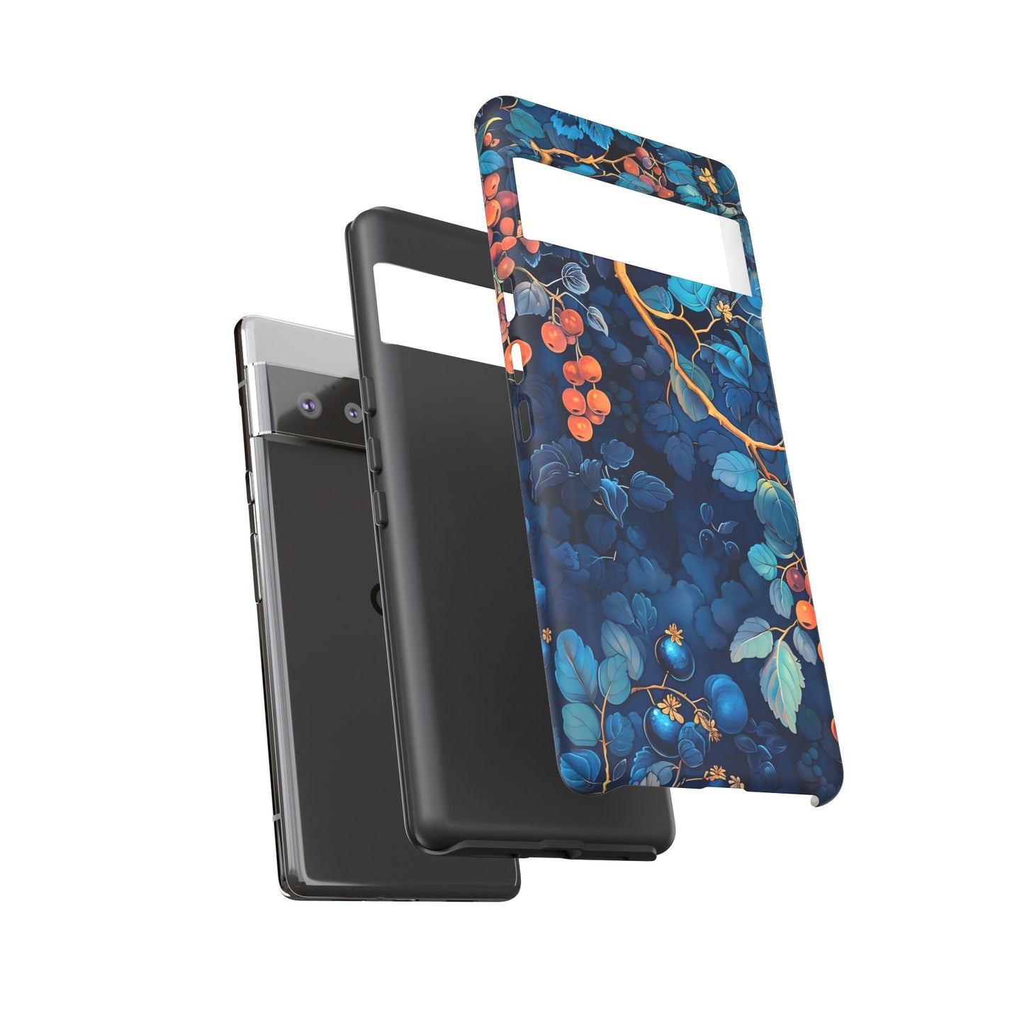 Artistic Phone Case with Floral Design, Tough Cases for iPhone, Nature-Inspired Accessory, Unique Gift for Her, Protective Cover