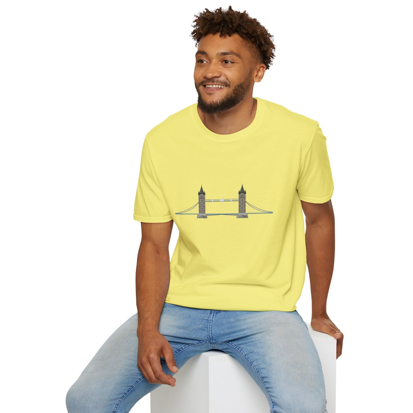 Tower Bridge - Iconic London Landmark Classy Unisex Softstyle T-Shirt