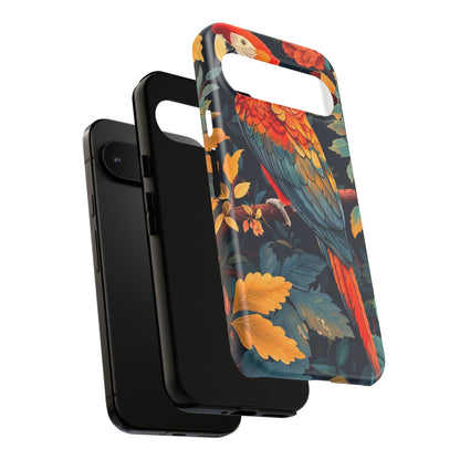 Vibrant Parrot Phone Case - Tough, Stylish, Nature-Inspired, Tropical, Wildlife, Perfect Gift, Summer Vibes