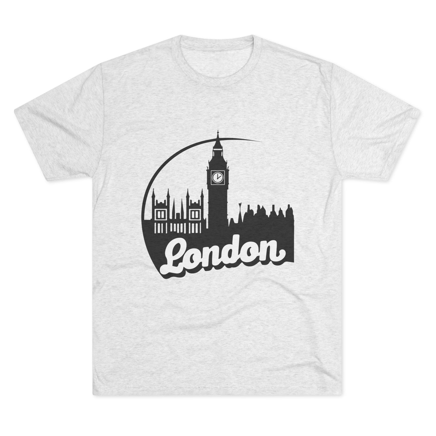 London High-Grade Unisex Tri-Blend Crew Tee