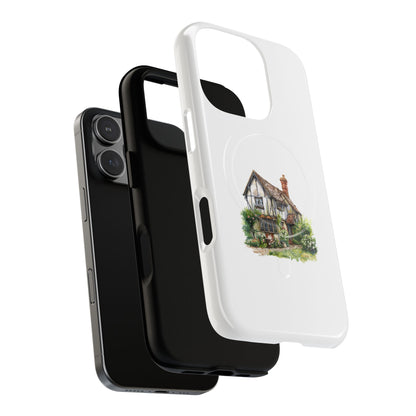 Charming Cottage Magnetic Phone Case | Tough & Durable iPhone Cover, Gift for Home Lovers, Personalized Phone Accessory
