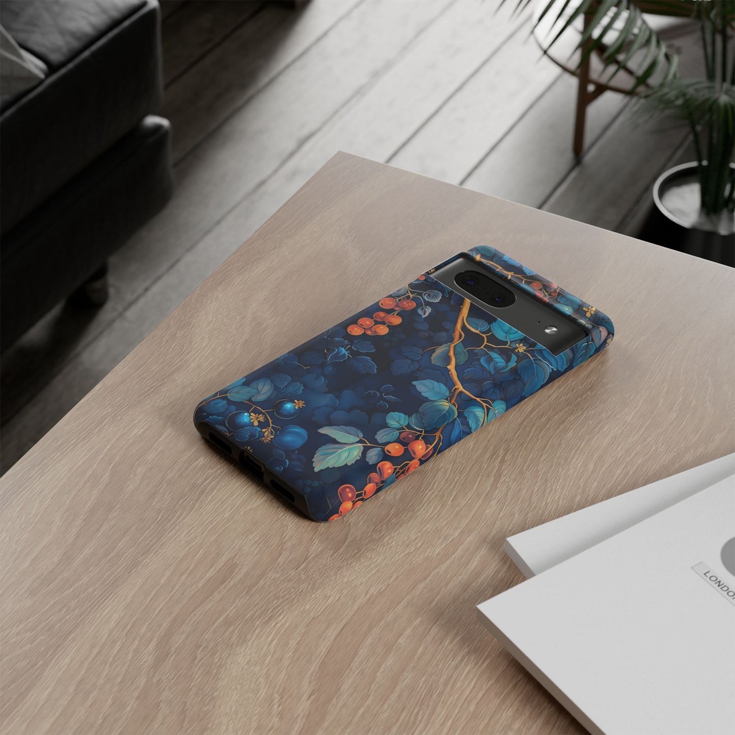 Artistic Phone Case with Floral Design, Tough Cases for iPhone, Nature-Inspired Accessory, Unique Gift for Her, Protective Cover