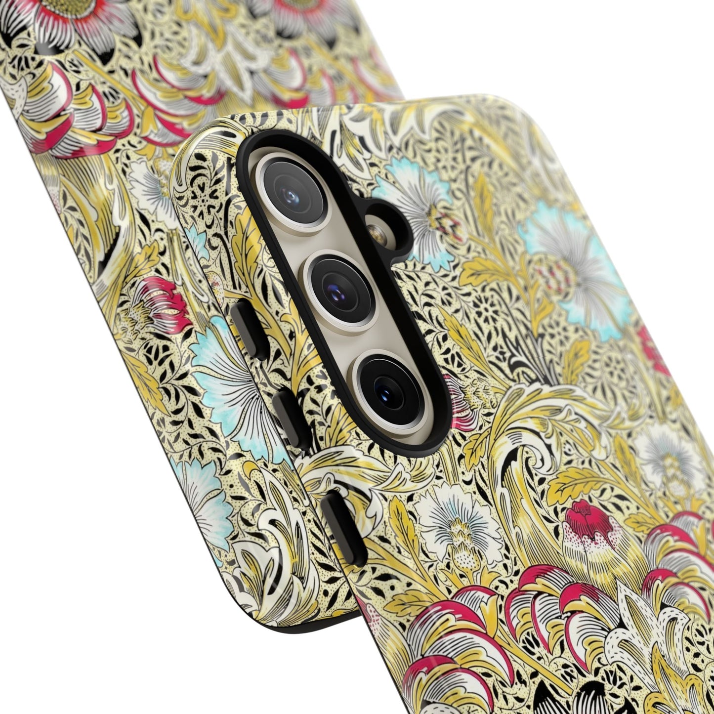 Floral Phone Case - Tough Cases, Floral Design, Stylish, Protective, Unique Gift for Her, Phone Accessories