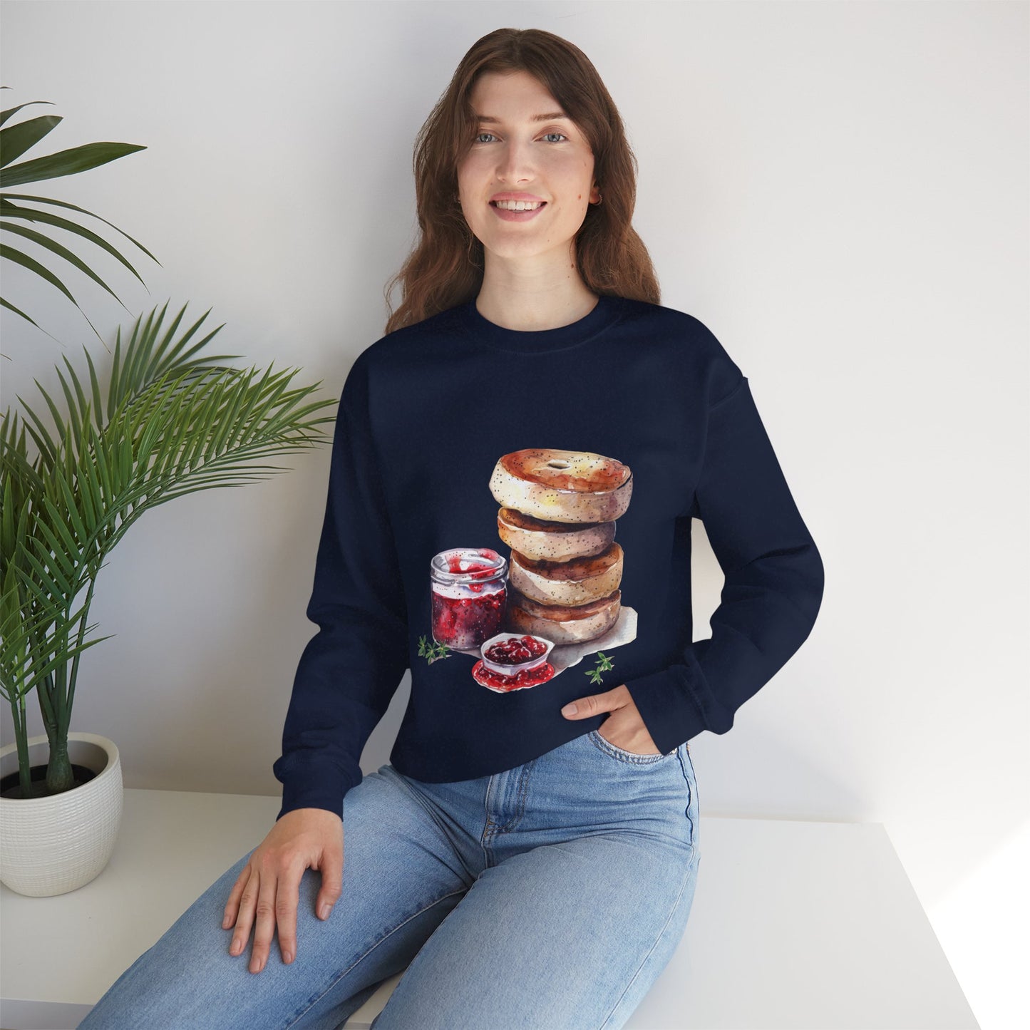 Unisex Heavy Blend™ Crewneck Sweatshirt - Royal Treats - British Cuisine with a Regal Twist