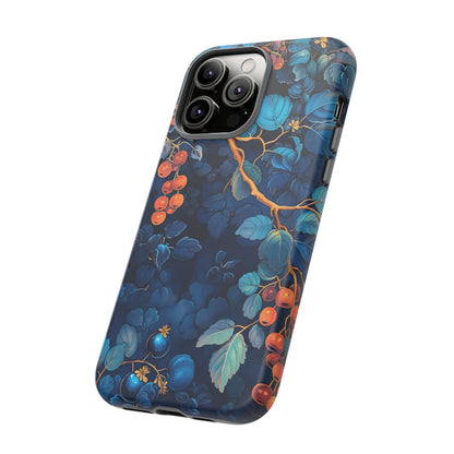 Artistic Phone Case with Floral Design, Tough Cases for iPhone, Nature-Inspired Accessory, Unique Gift for Her, Protective Cover