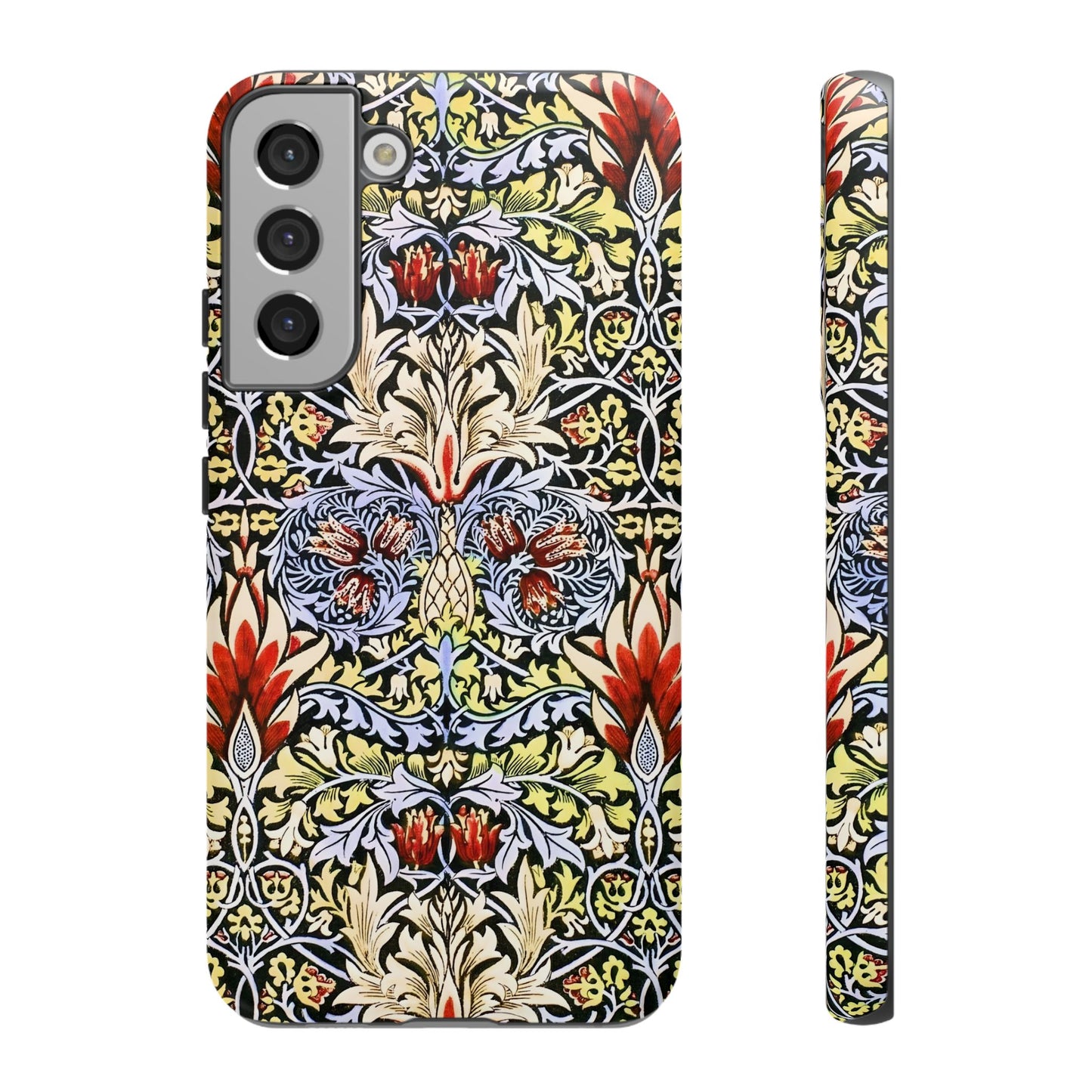 Stylish Phone Case - Floral Design, Tough Cases, Gift for Her, Phone Accessories, Trendy Tech, Unique Cell Phone Cover