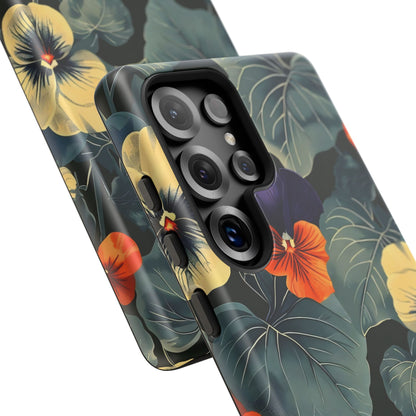 Tough Cases Floral iPhone Case, Tough Phone Cover, Stylish Floral Design, Gift for Her, Summer Vibe, Durable Protective Case