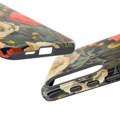 Floral Phone Case - Tough Cases with Vibrant Garden Design, Phone Accessory, Gift for Her, Spring Style, Nature Lover