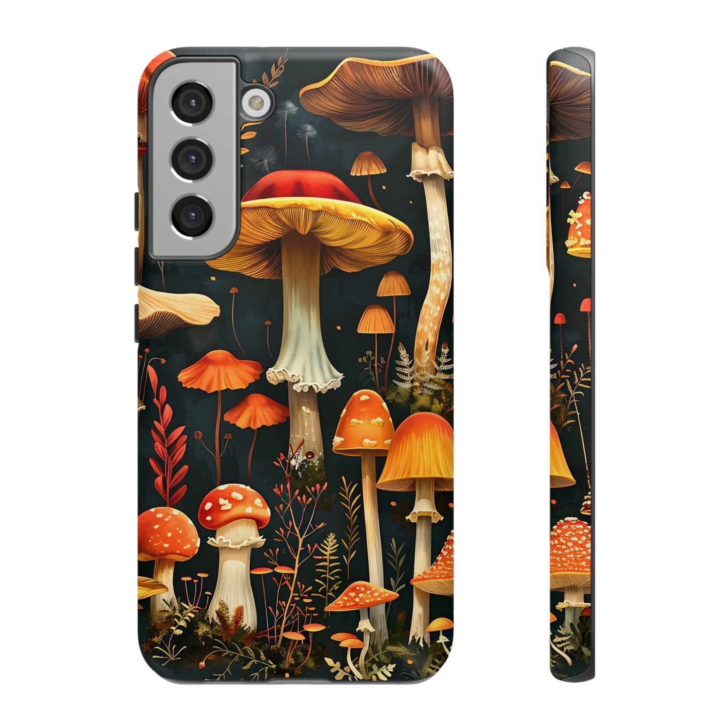 Whimsical Mushroom Phone Case | Tough Cases – Unique Nature Design, Eco-Friendly Cover, Gift for Nature Lovers, Phone Accessory, Fall Decor