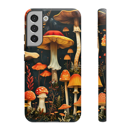 Whimsical Mushroom Phone Case | Tough Cases – Unique Nature Design, Eco-Friendly Cover, Gift for Nature Lovers, Phone Accessory, Fall Decor