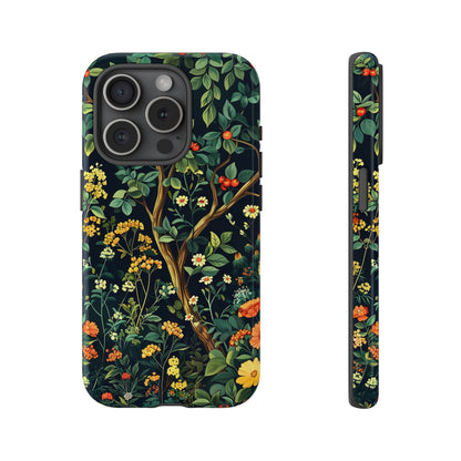 Floral Phone Case - Tough Cases, Colorful Nature Design, Gift for Flower Lovers, Phone Accessory, Unique Cell Phone Cover