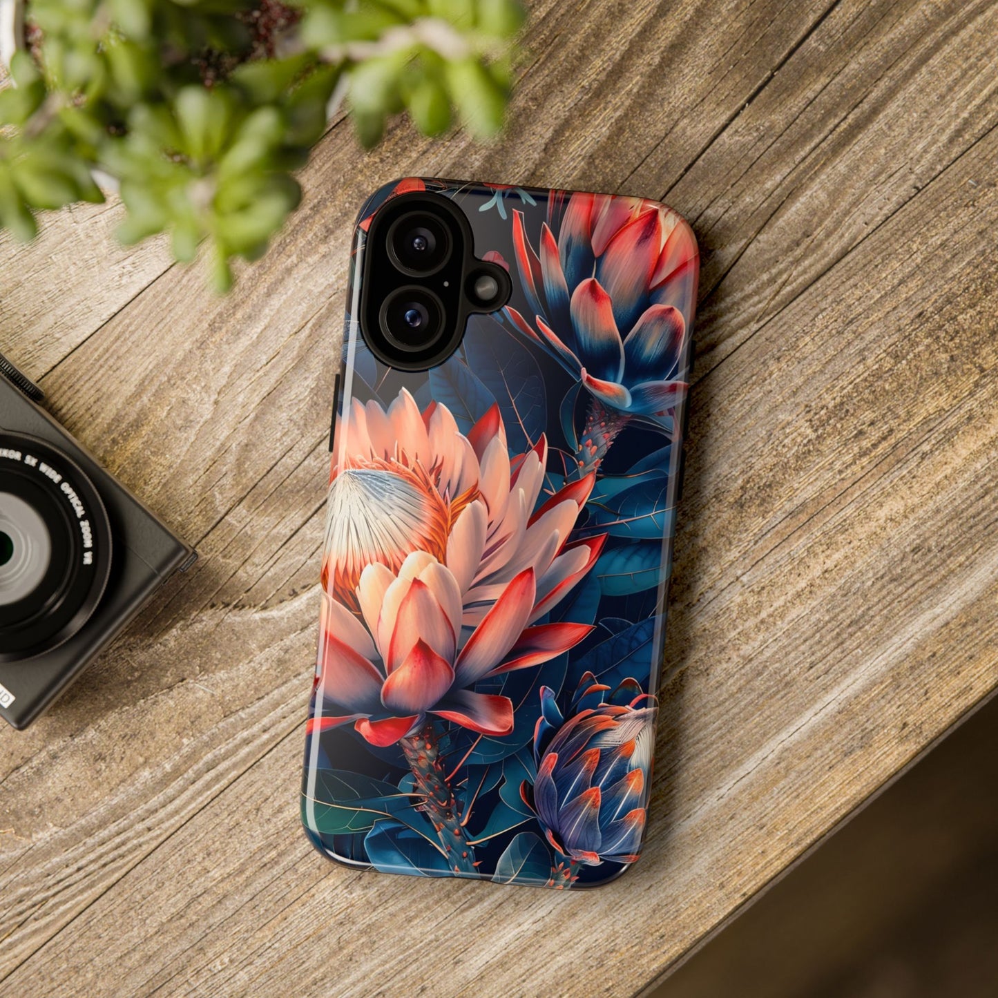 Floral Phone Case | Tough Cases, Floral Design, Phone Accessory, Gift for Her, Customizable Case, Nature Lover Gift