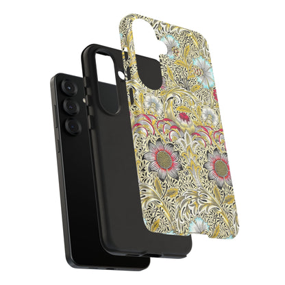 Floral Phone Case - Tough Cases, Floral Design, Stylish, Protective, Unique Gift for Her, Phone Accessories