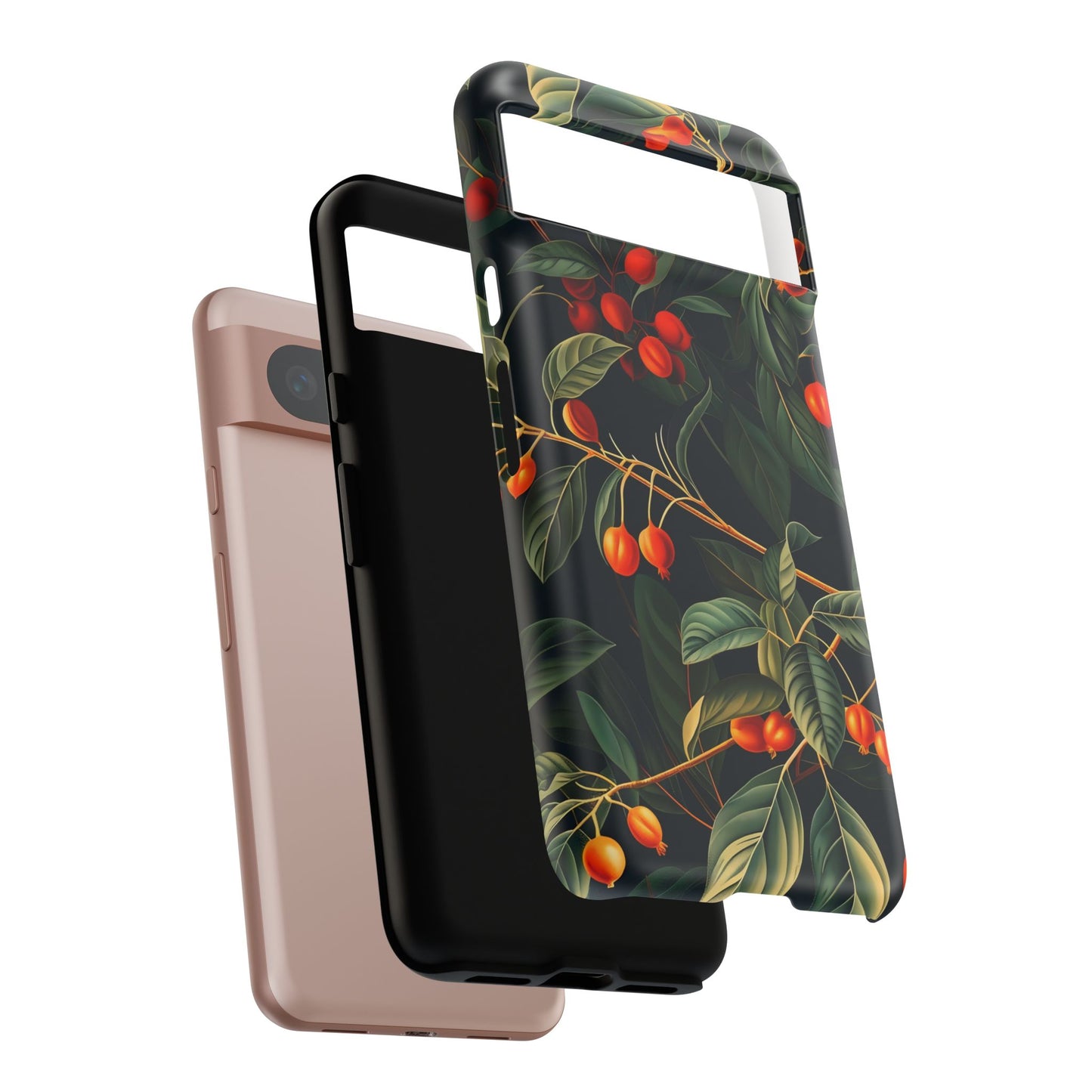 Tough Cases, Floral Phone Case, Nature-Inspired Tech, Unique Gift, Phone Accessory, Botanical Design, Fall Vibes